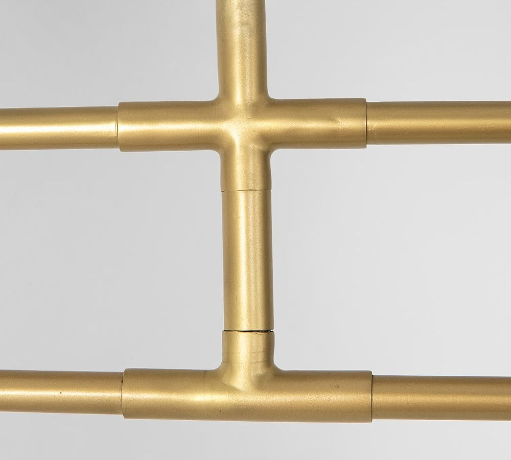 Canlish Leather Chandelier 53"