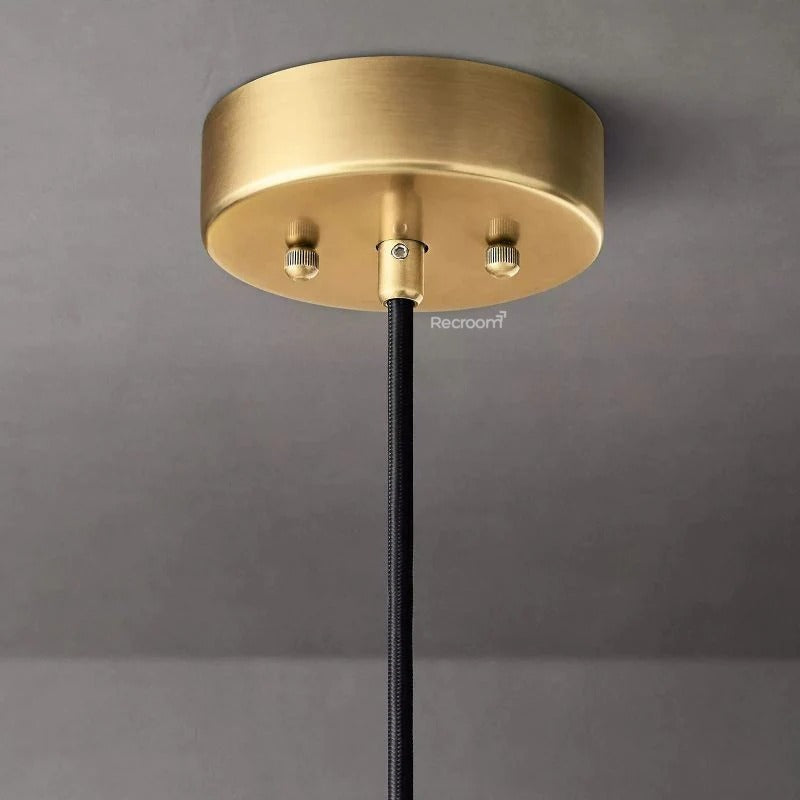 Harllow Calcite Pendant 4"