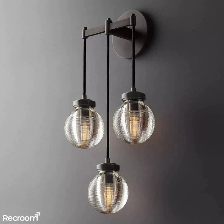 Pearli Triple Wall Sconce 15"