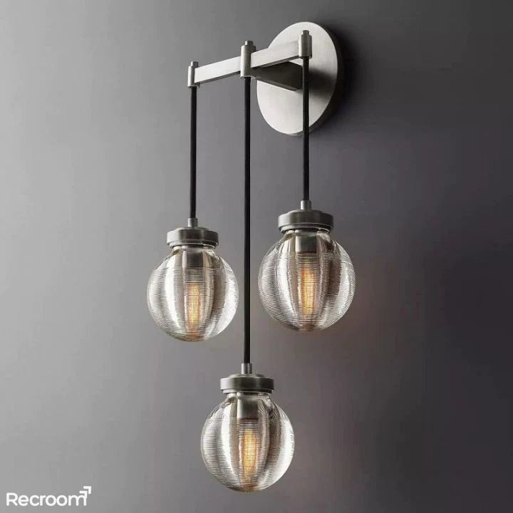 Pearli Triple Wall Sconce 15"