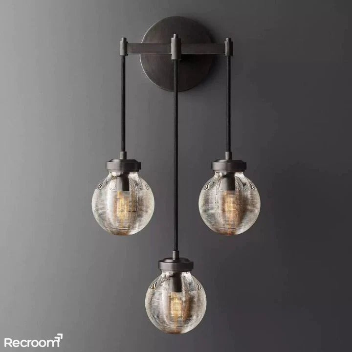 Pearli Triple Wall Sconce 15"
