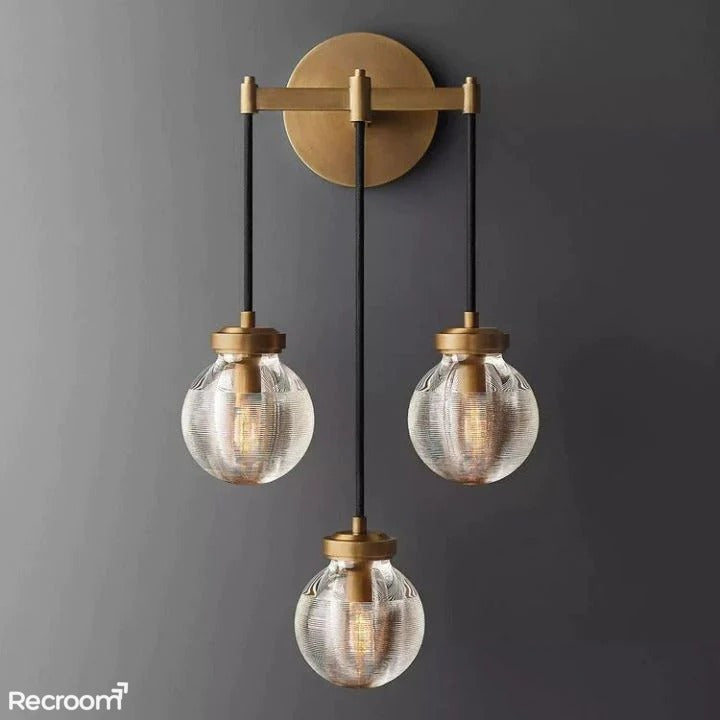Pearli Triple Wall Sconce 15"