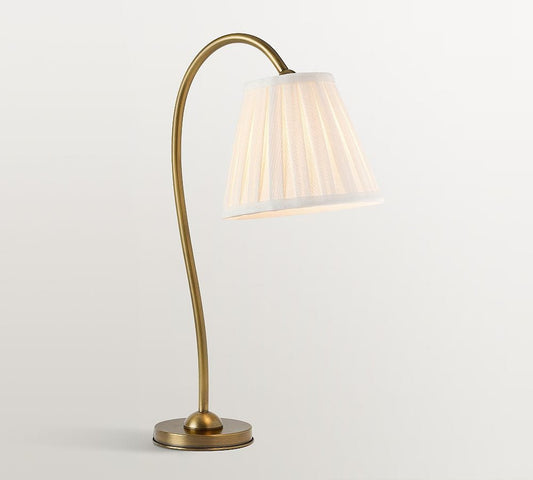 Baylor Pleated Shade Task Table Lamp 20"