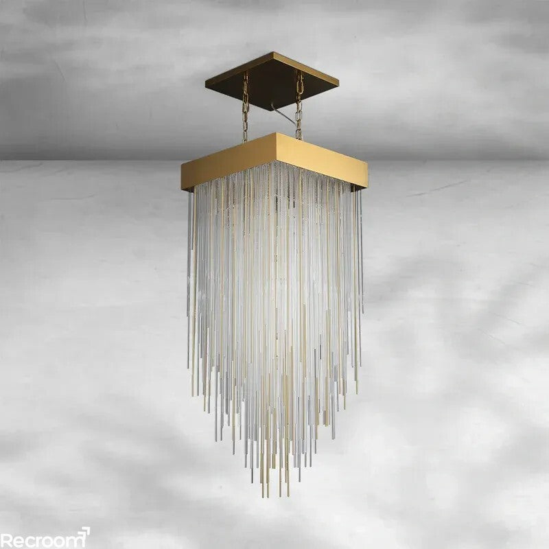 Casa Square Chandelier 21" 30"