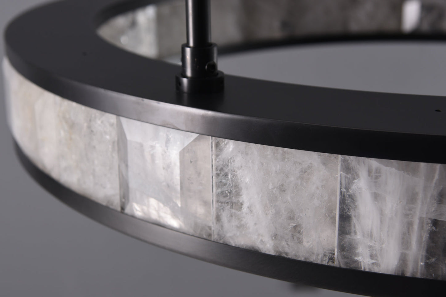 Rolantis -O Rock Crystal Pendant Bronze