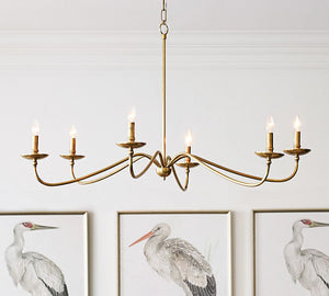 Lucca Iron Chandelier (38"-50")