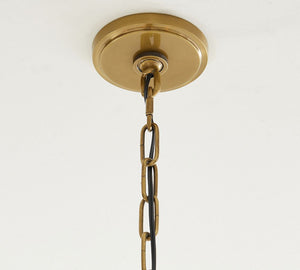 Lucca Iron Round 2-Tier Chandelier (48")