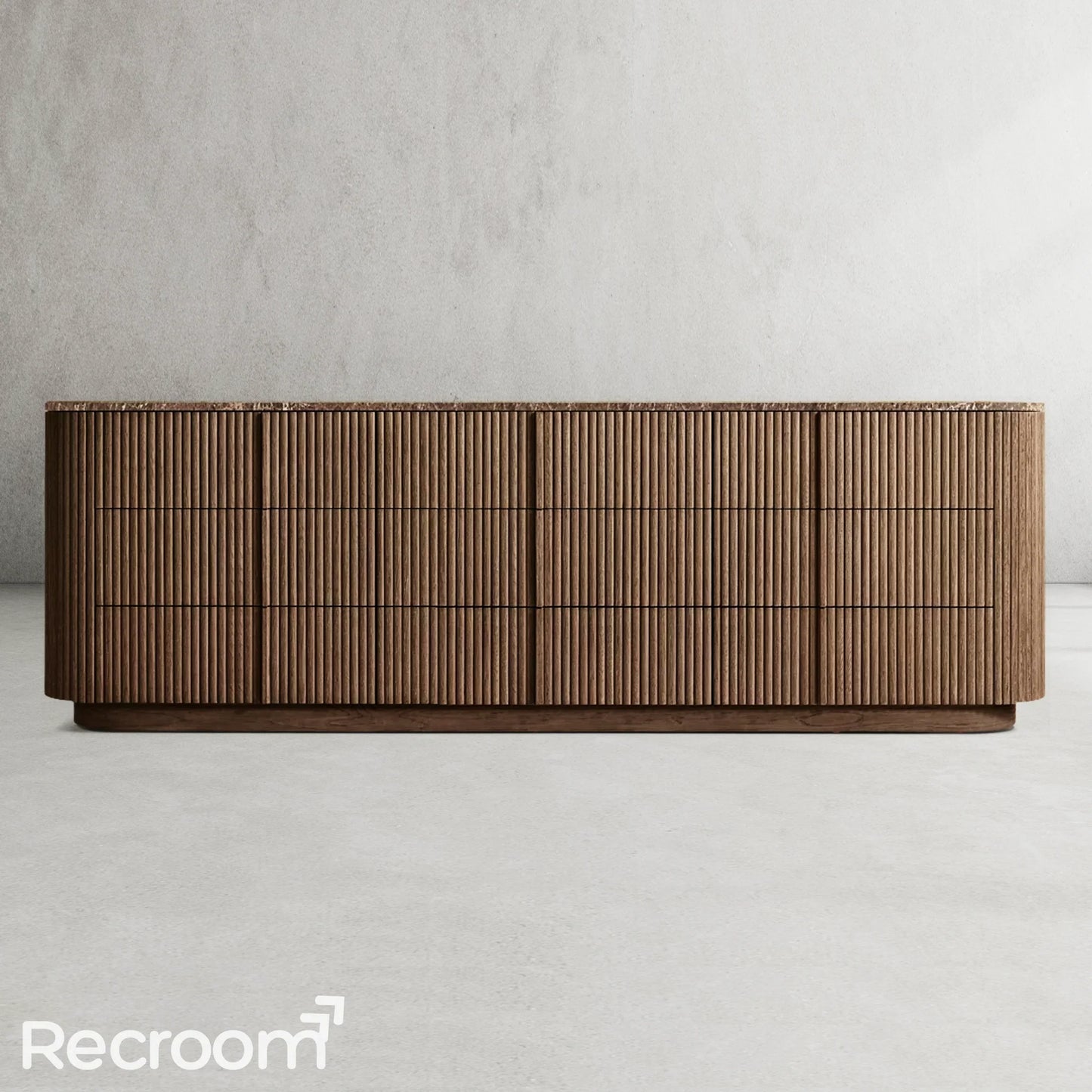 Muelholland Modern Stone 9-Drawer Dresser