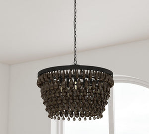 Ordman Crystal Round Chandelier (28")