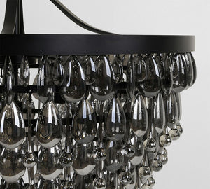 Ordman Crystal Round Chandelier (28")