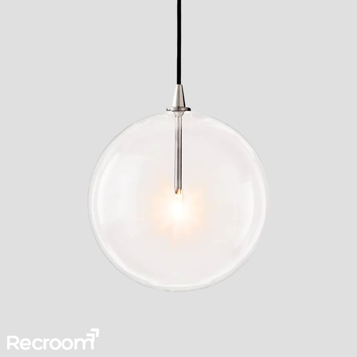 Glass Global Pendant Light 6" 10" 14"