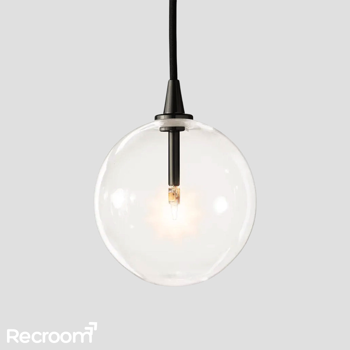 Glass Global Pendant Light 6" 10" 14"