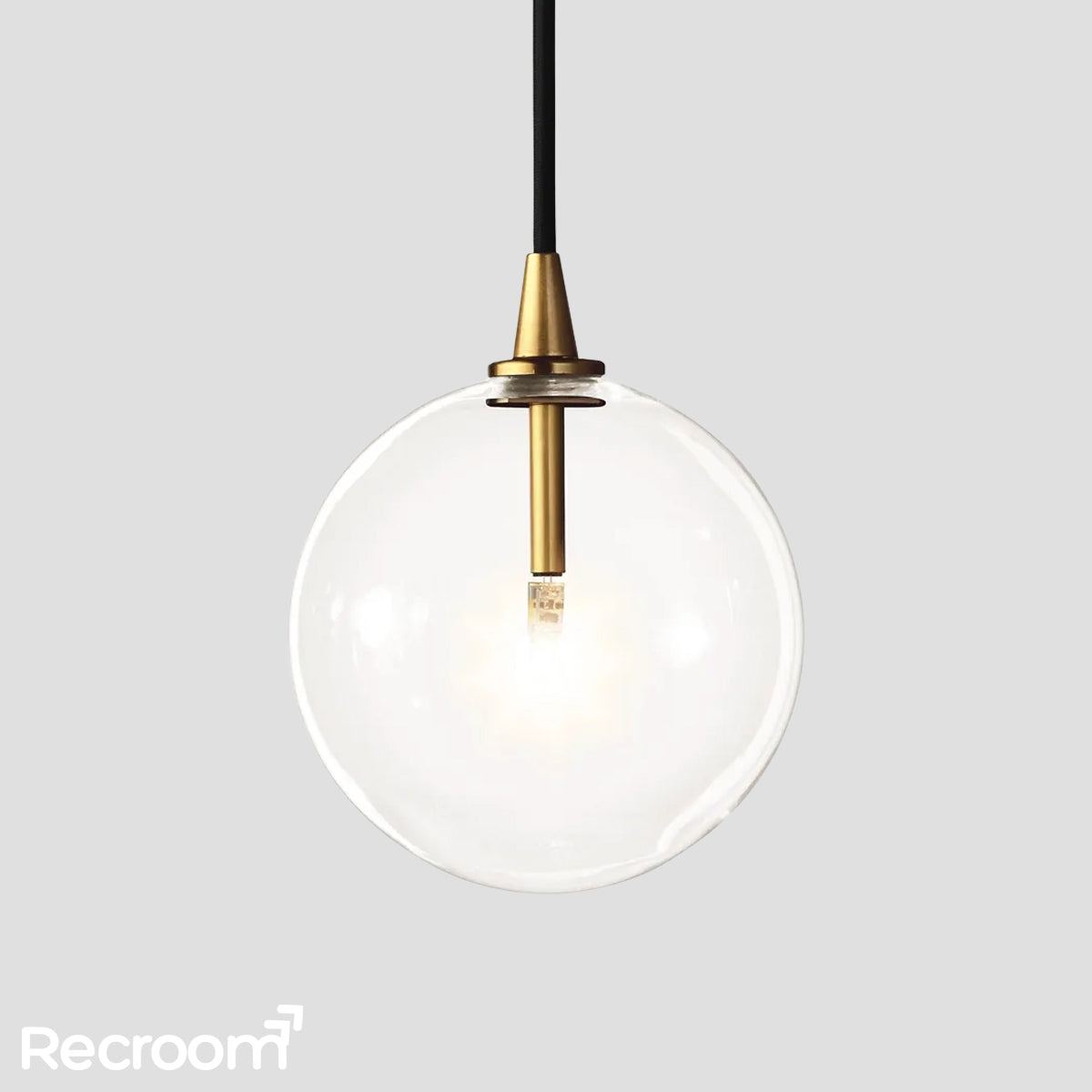 Glass Global Pendant Light 6" 10" 14"