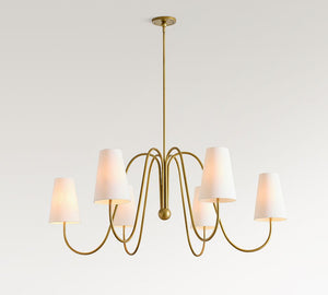Palmer Metal Round Chandelier (36"-49")