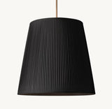 Reed Pleated Barrel Pendant