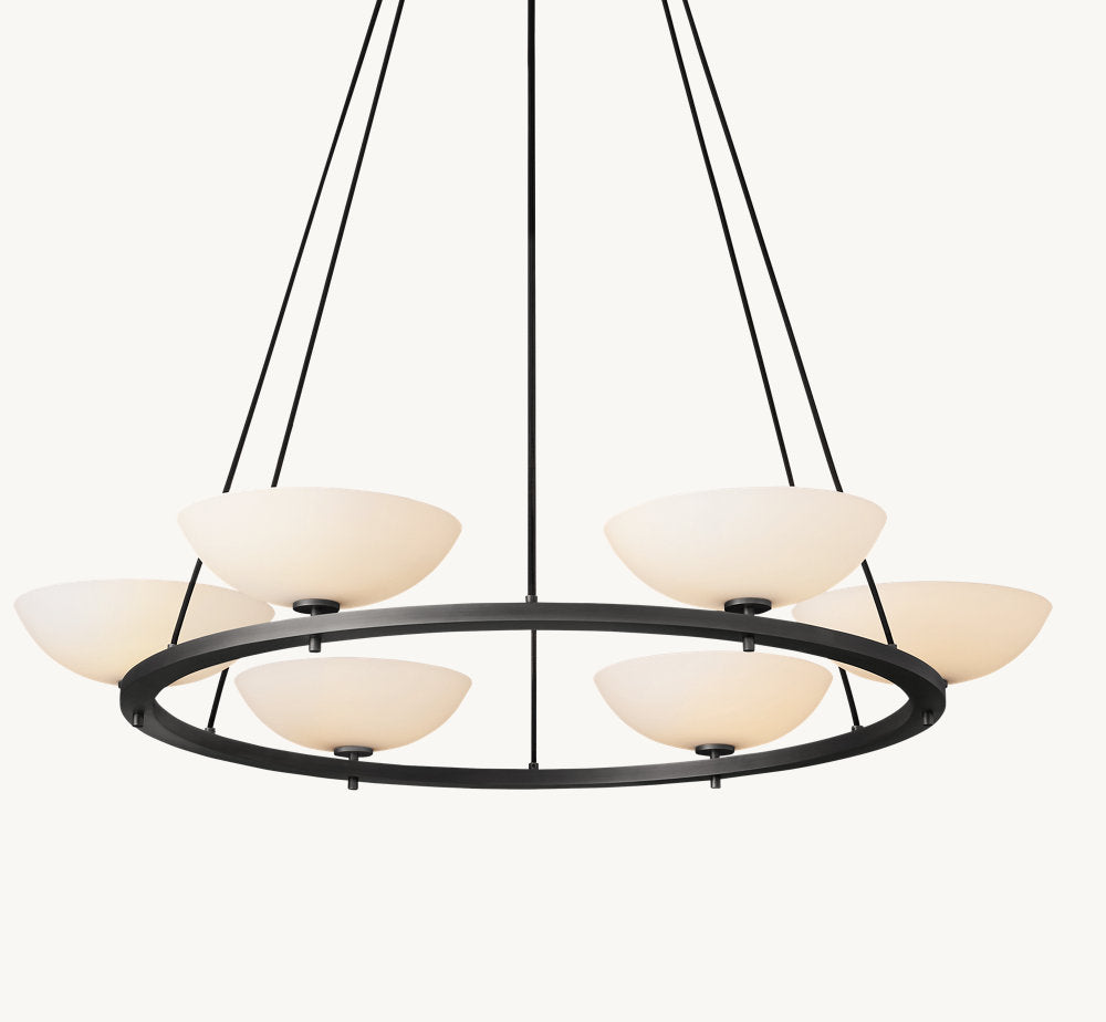 VERNET ROUND CHANDELIER 48"