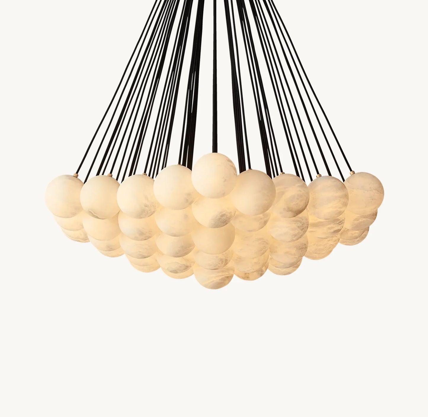 Etoile Alabaster Chandelier  42''D