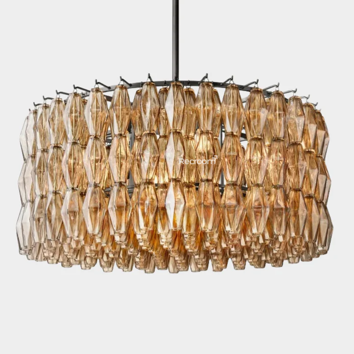 Chia Round Chandelier 37"