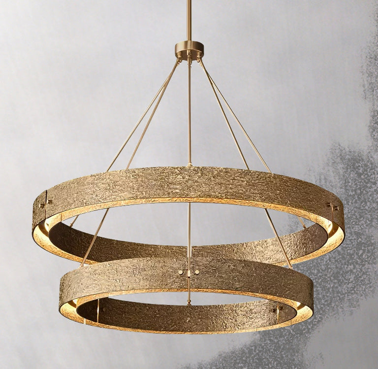 Nova Two-Tier Round Chandelier 60"