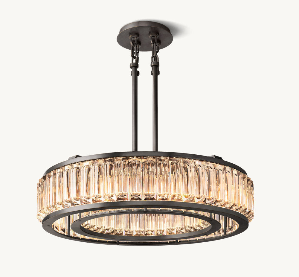 Mauriar Round Chandelier 37"