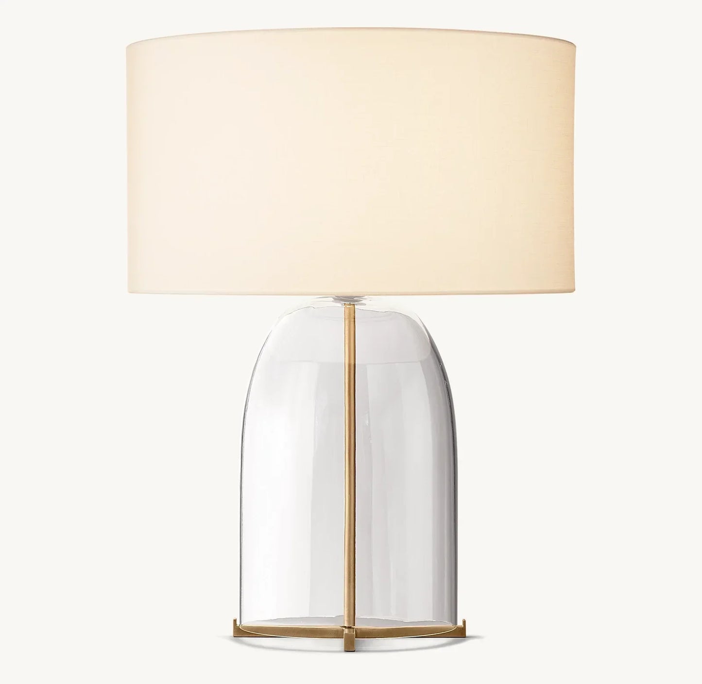 Bloomy Clear Glass Table Lamp