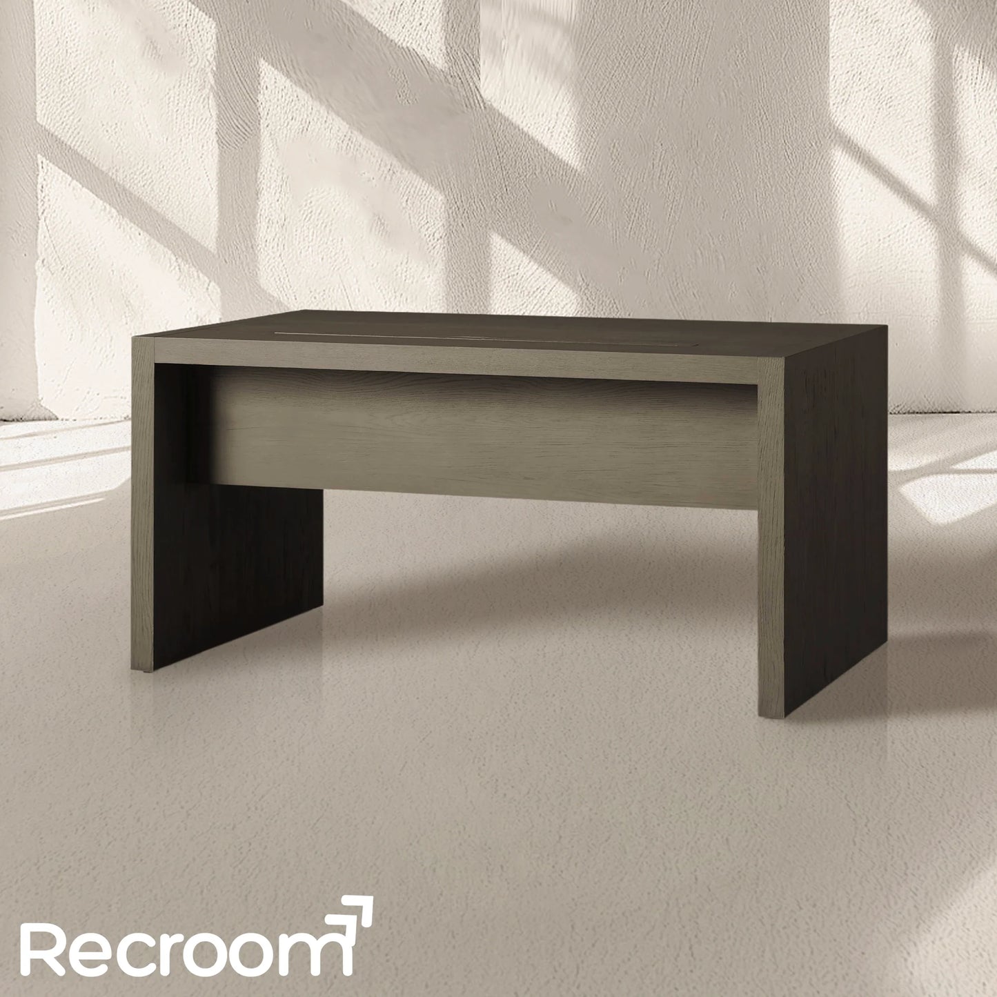 Bood Modular Desk in Salvaged Grey