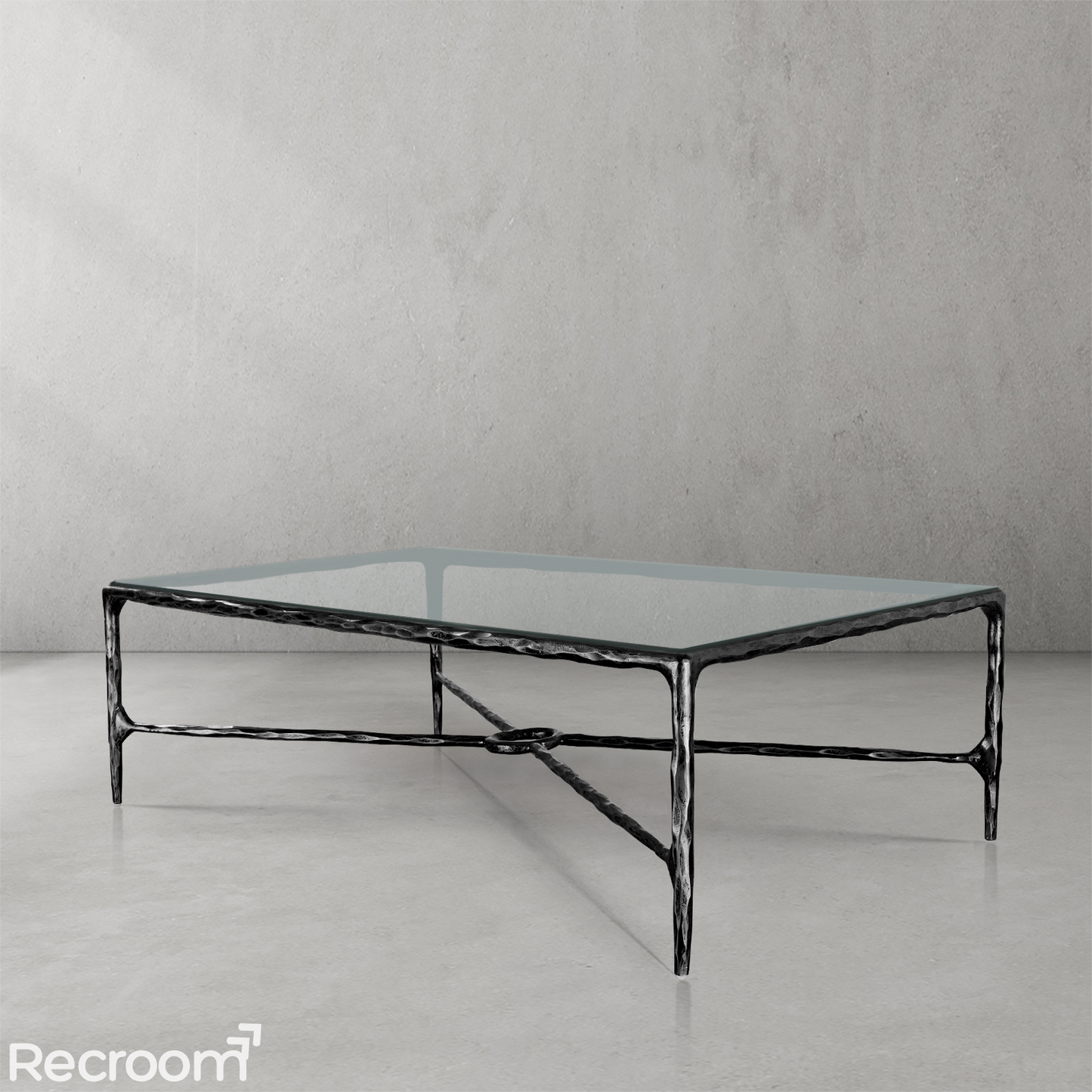 Thaddeo Rectangle Glass Coffee Table