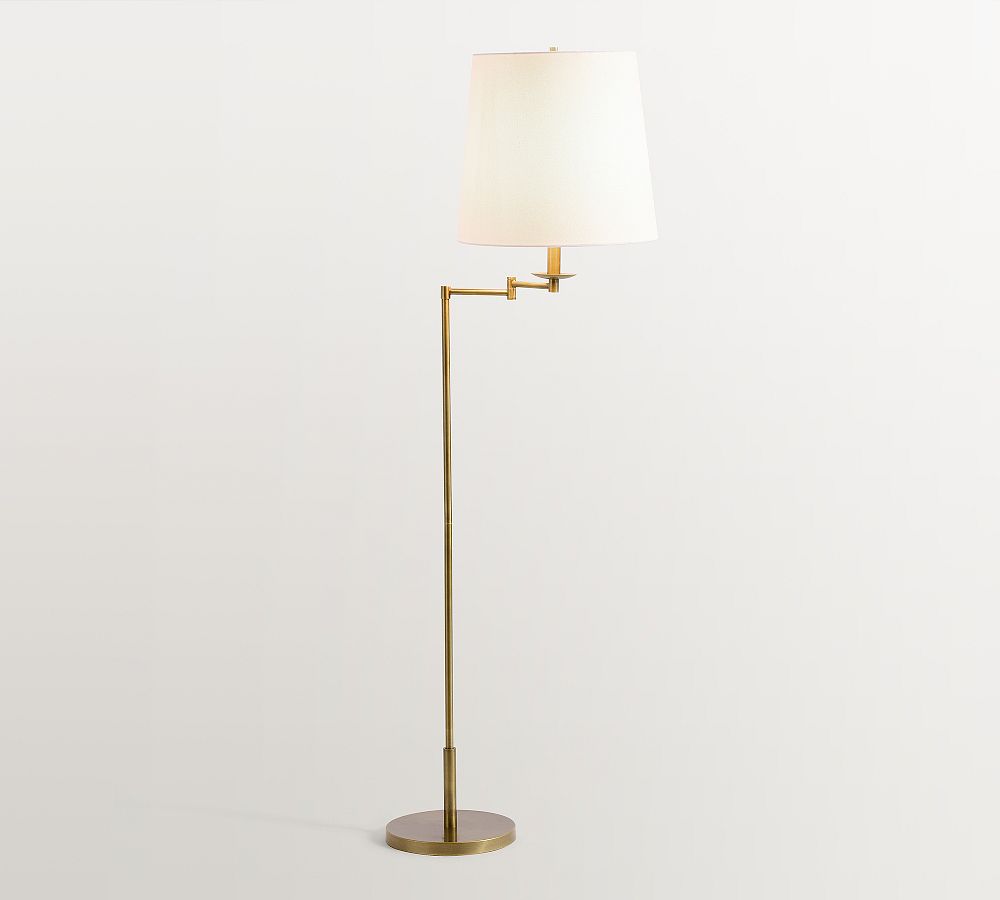 Remington Iron Articulating Floor Lamp (61")