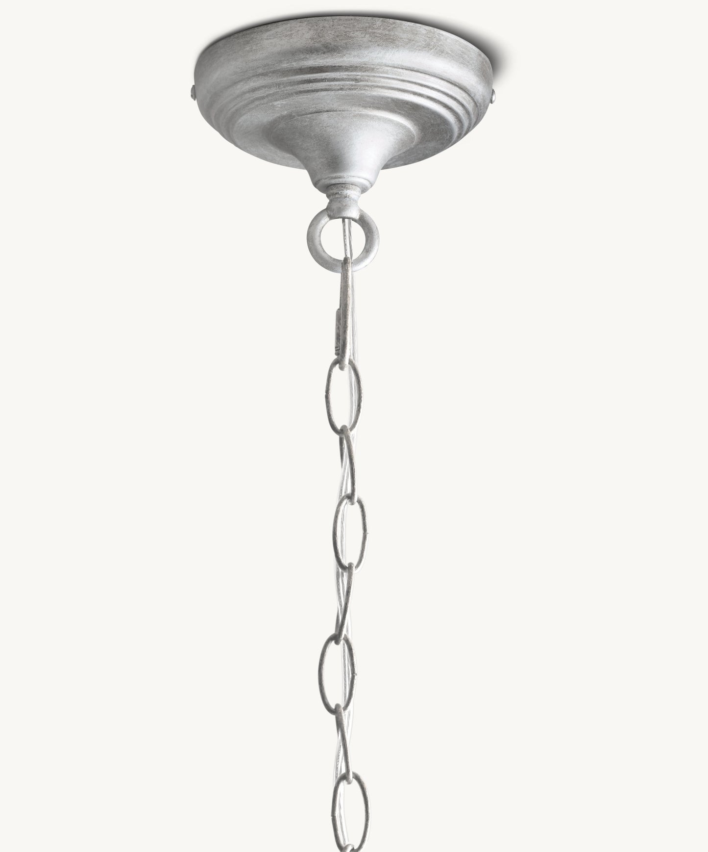 Athena Clear Crystal Small Pendant 16"D