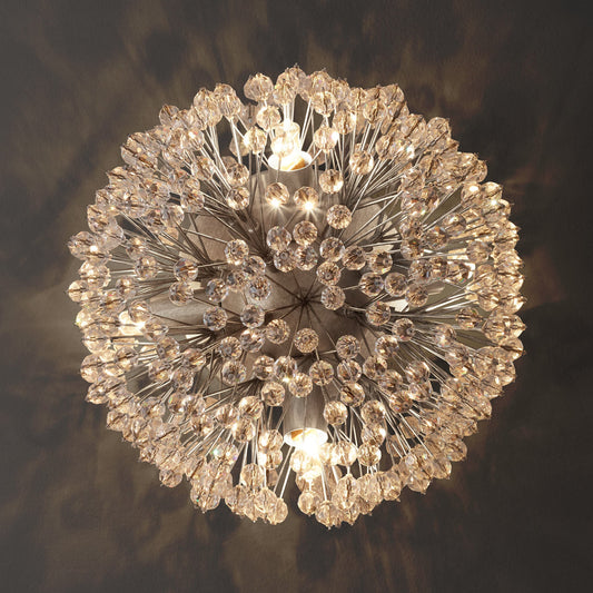 Arora Crystal Sconce 8''D