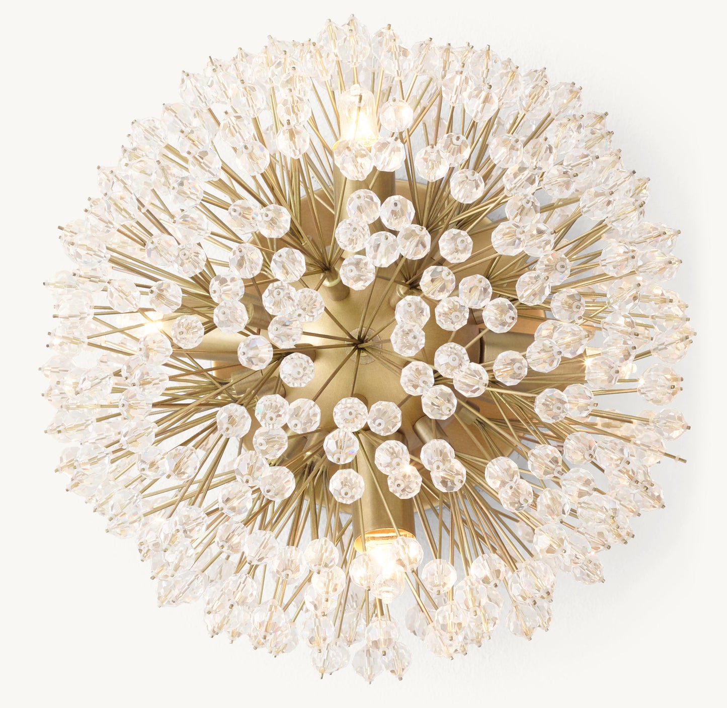 Arora Crystal Sconce 8''D
