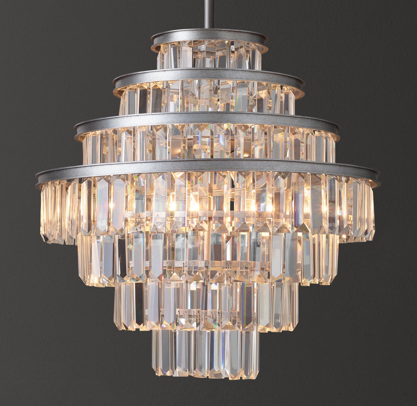 Alaine Crystal Small Pendant 18"D