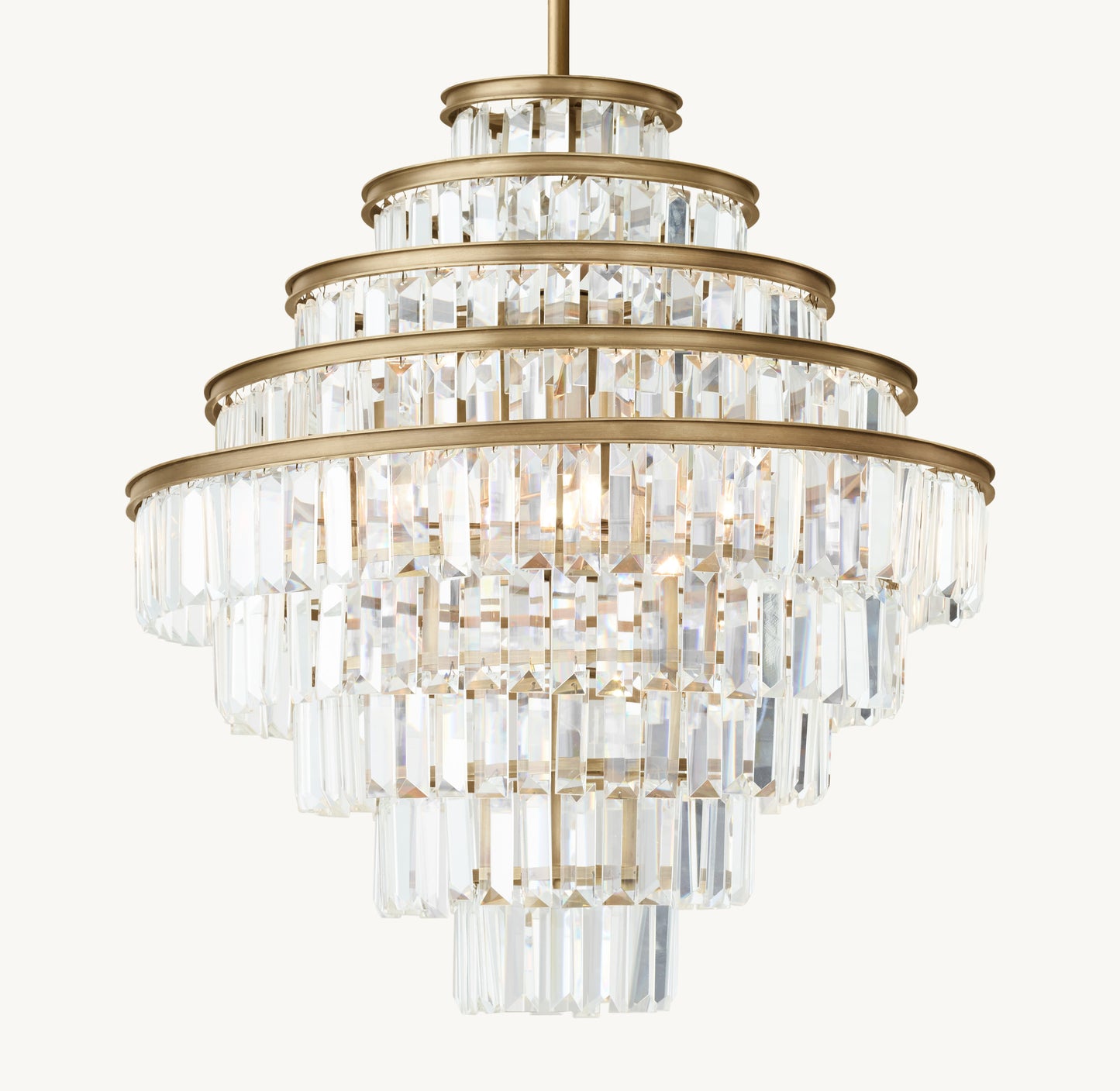 Alaine Crystal Medium Pendant  22''D