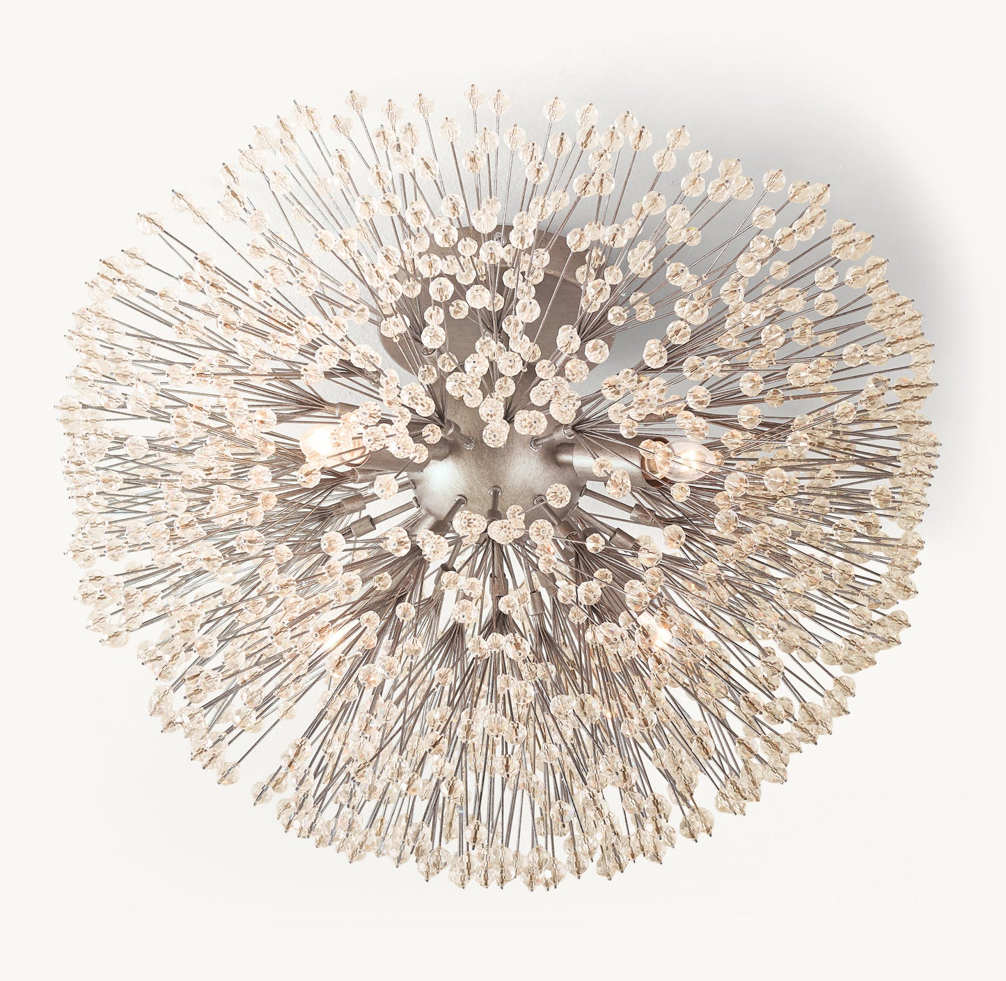 Arora Crystal Flushmount 18"D