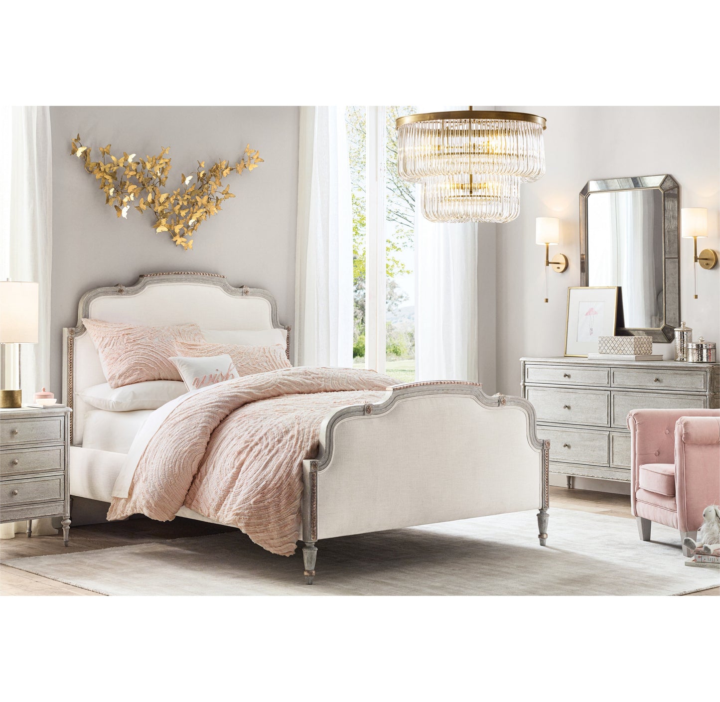 Bettina Crystal Medium Pendant 26''D