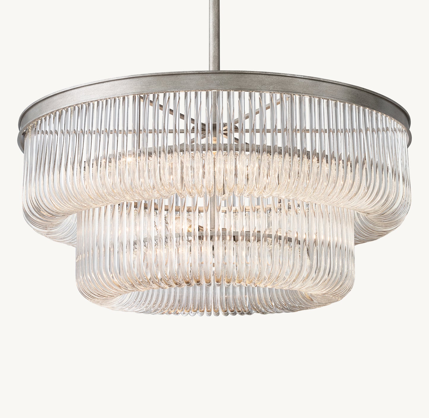 Bettina Crystal Large Pendant 30"D