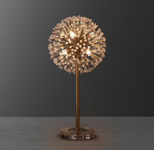 Arora Crystal Table Lamp 21"H