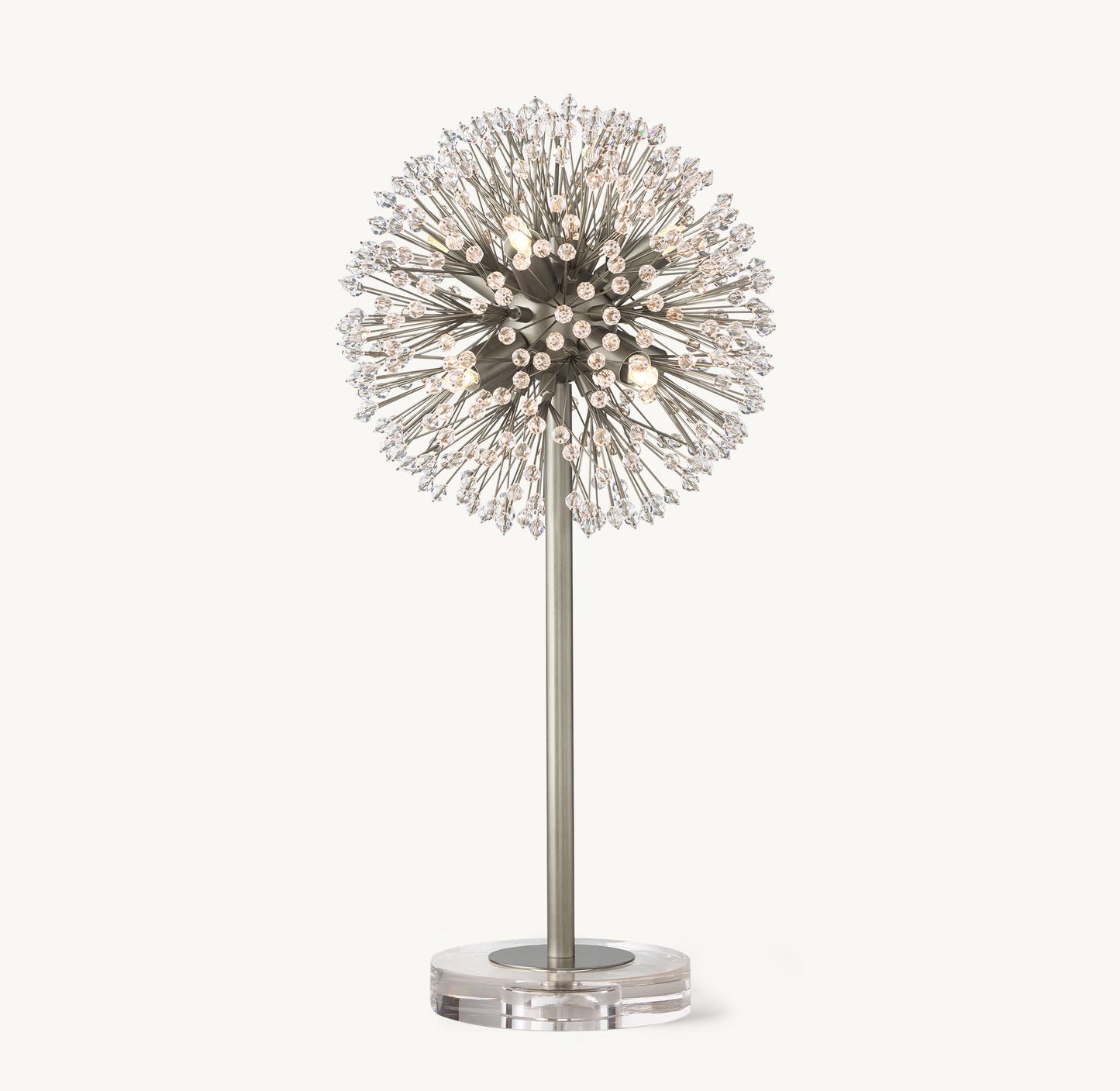 Arora Crystal Table Lamp 21"H