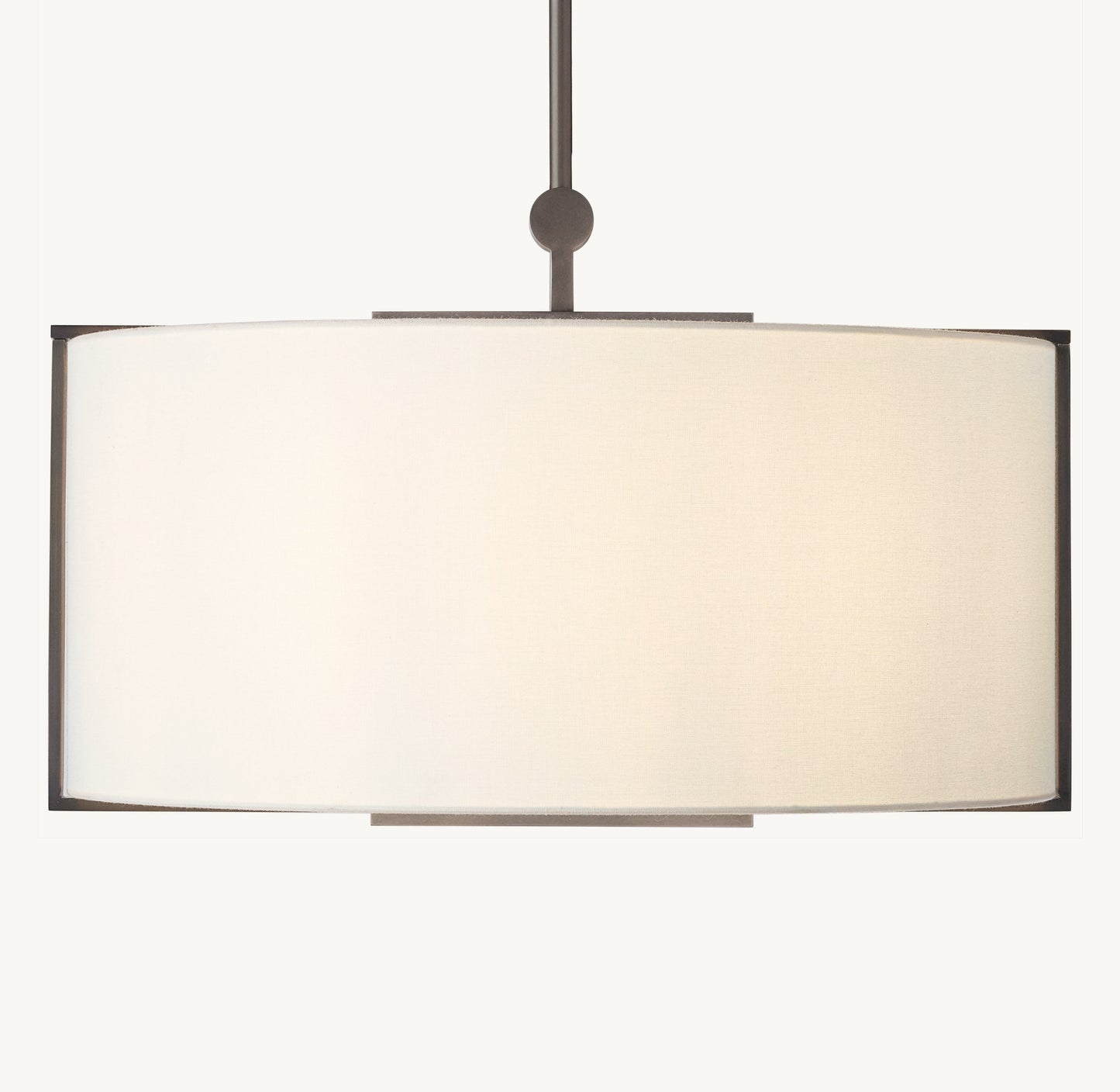 Yorke Linen Shaded Large Pendant  27"D
