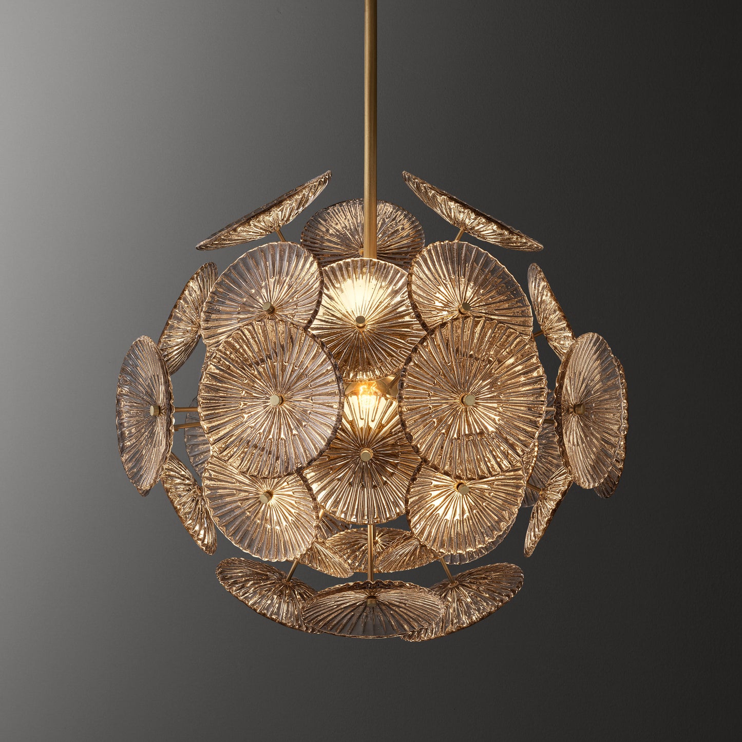 Celestia Glass Pendant 22''D