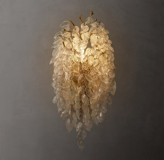 Arabella Glass Branch Sconce 21''H