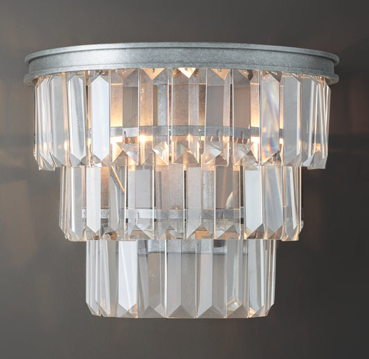 Alaine Crystal Sconce 8''H