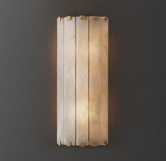 Blaire Alabaster Grand Sconce 19"H