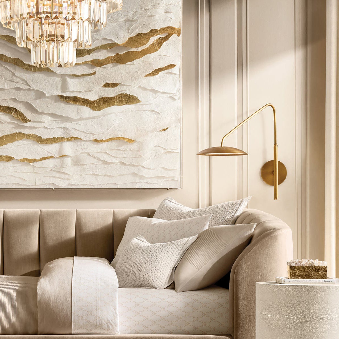 Asher Task Sconce 28''W