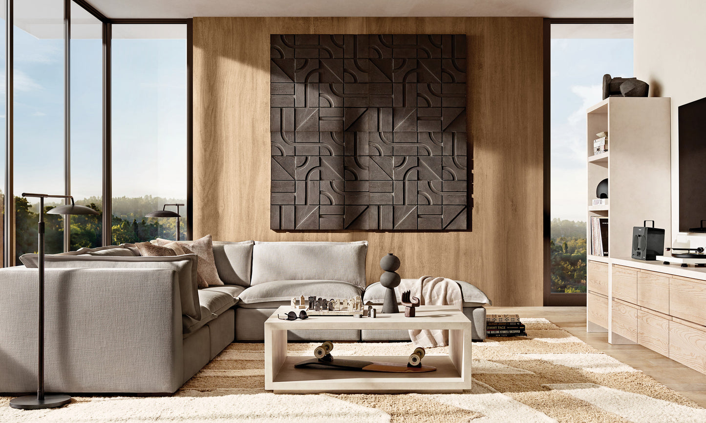 Asher Floor Lamp 48"H