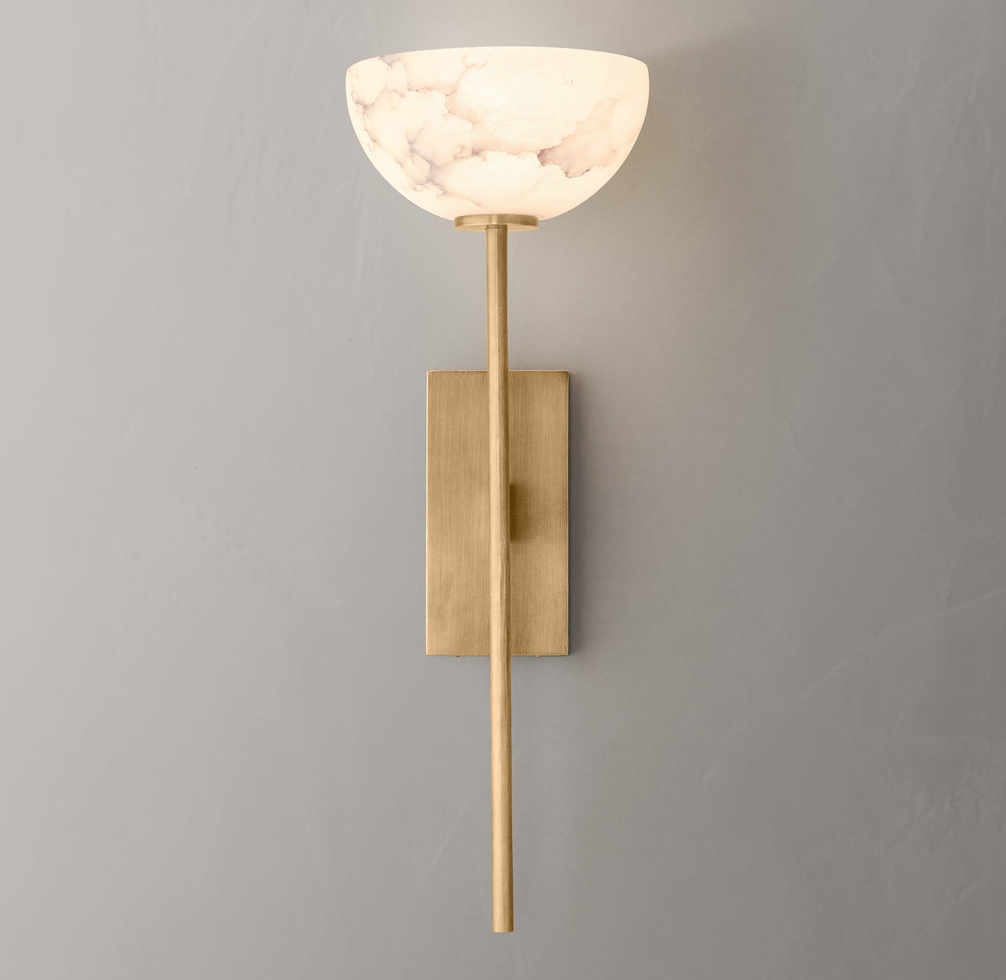 Alara Alabaster Sconce 20"H
