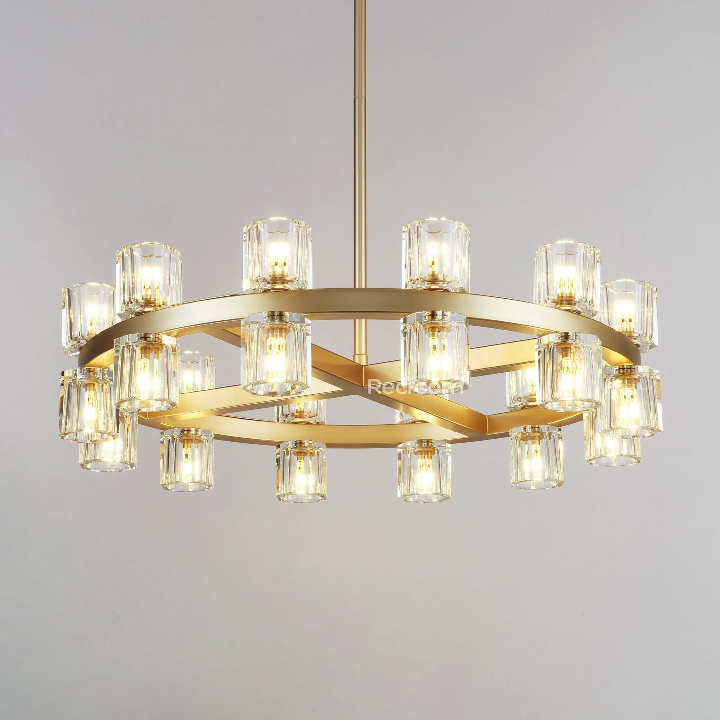 Arcachonest Round Chandelier 24"