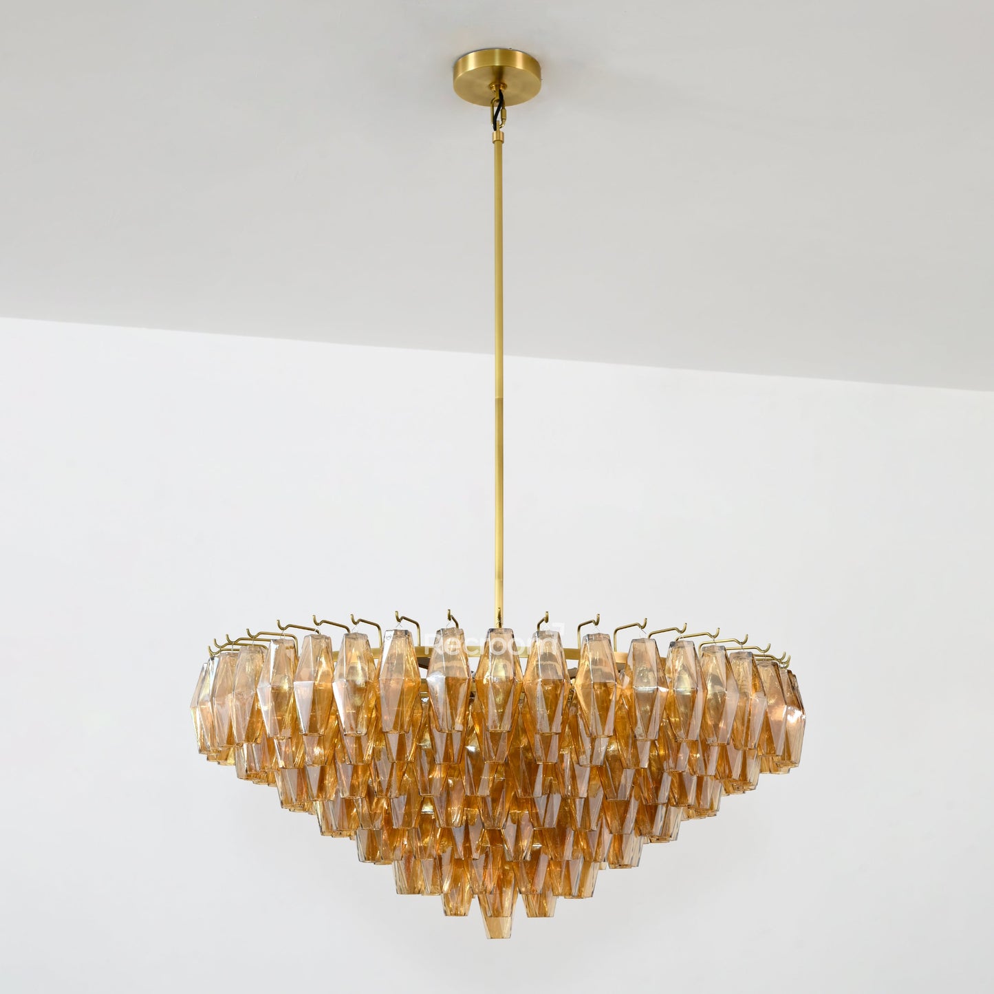 Chia Round Tired Chandelier 37"