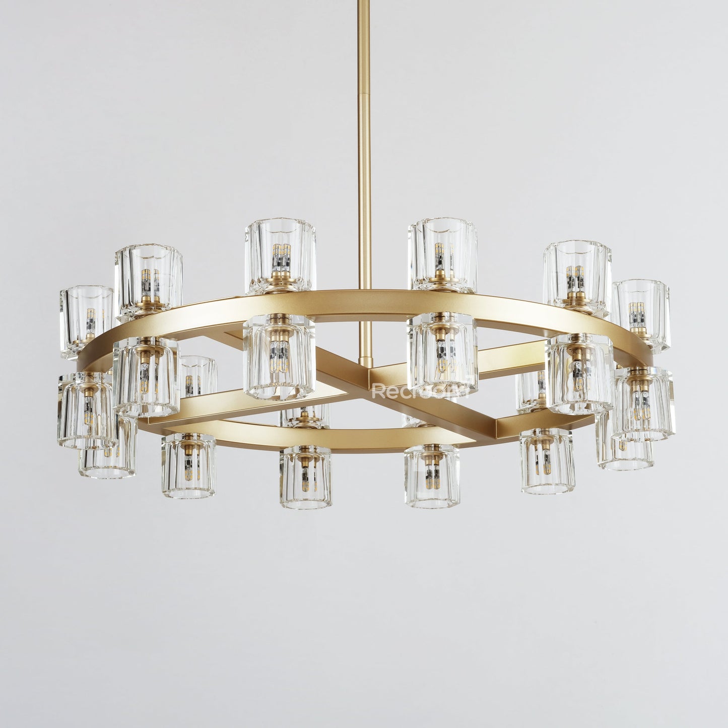 Arcachonest Round Chandelier 24"