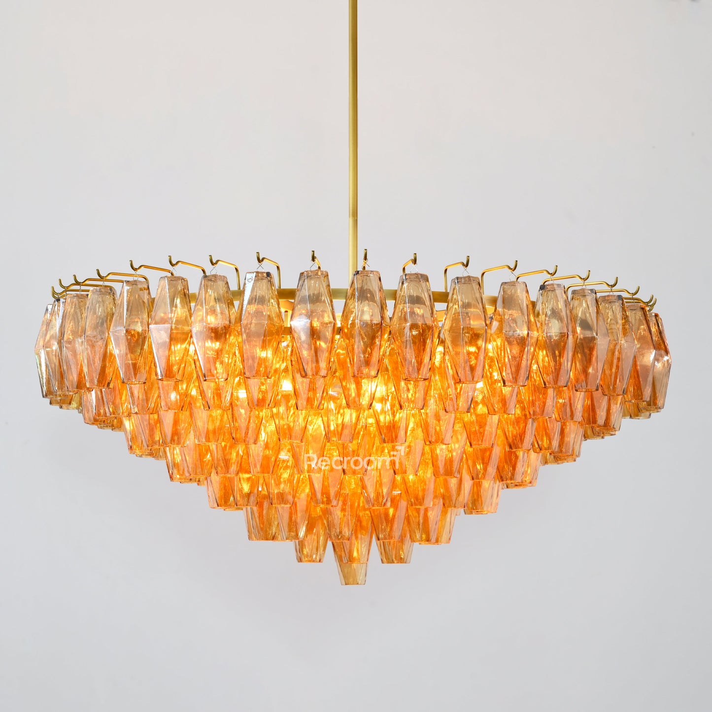 Chia Round Tired Chandelier 37"
